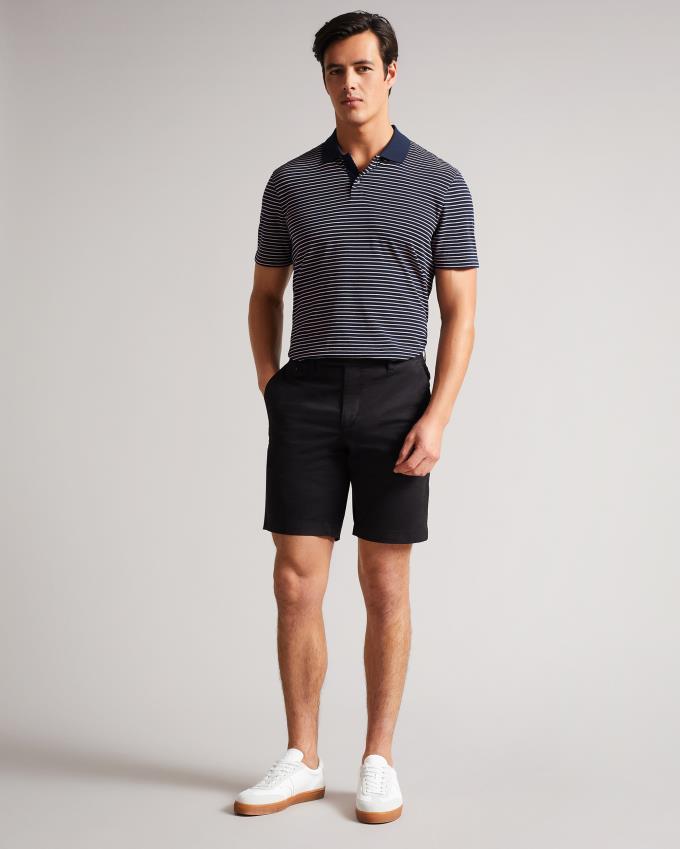 Short Ted Baker Chino Noir Homme | BLD-88859818